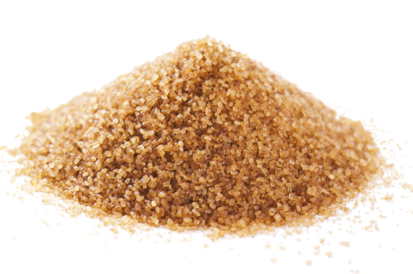 Small Brown Cane Sugar Cubes PNG File
