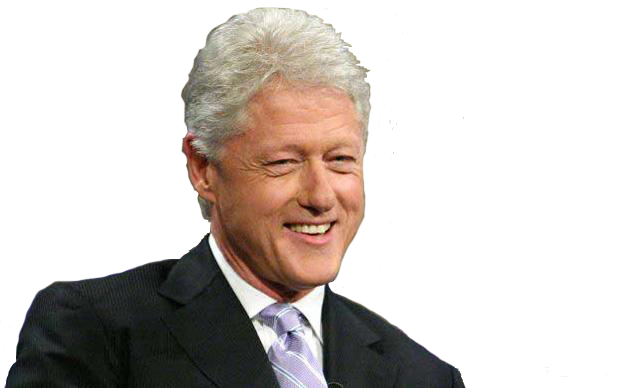 Nakangiting Bill Clinton Transparent PNG