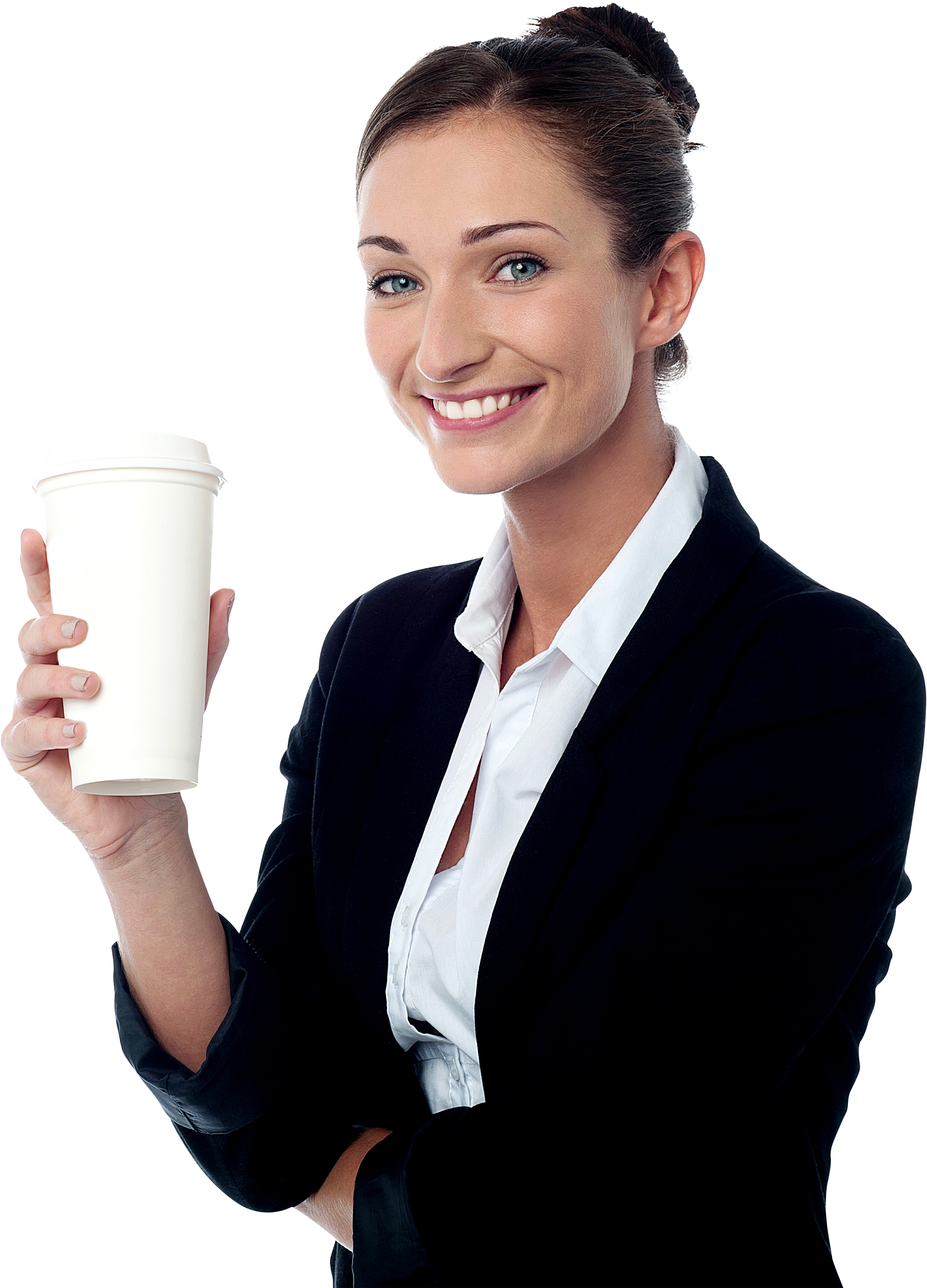 Smiling Business Woman PNG Clipart