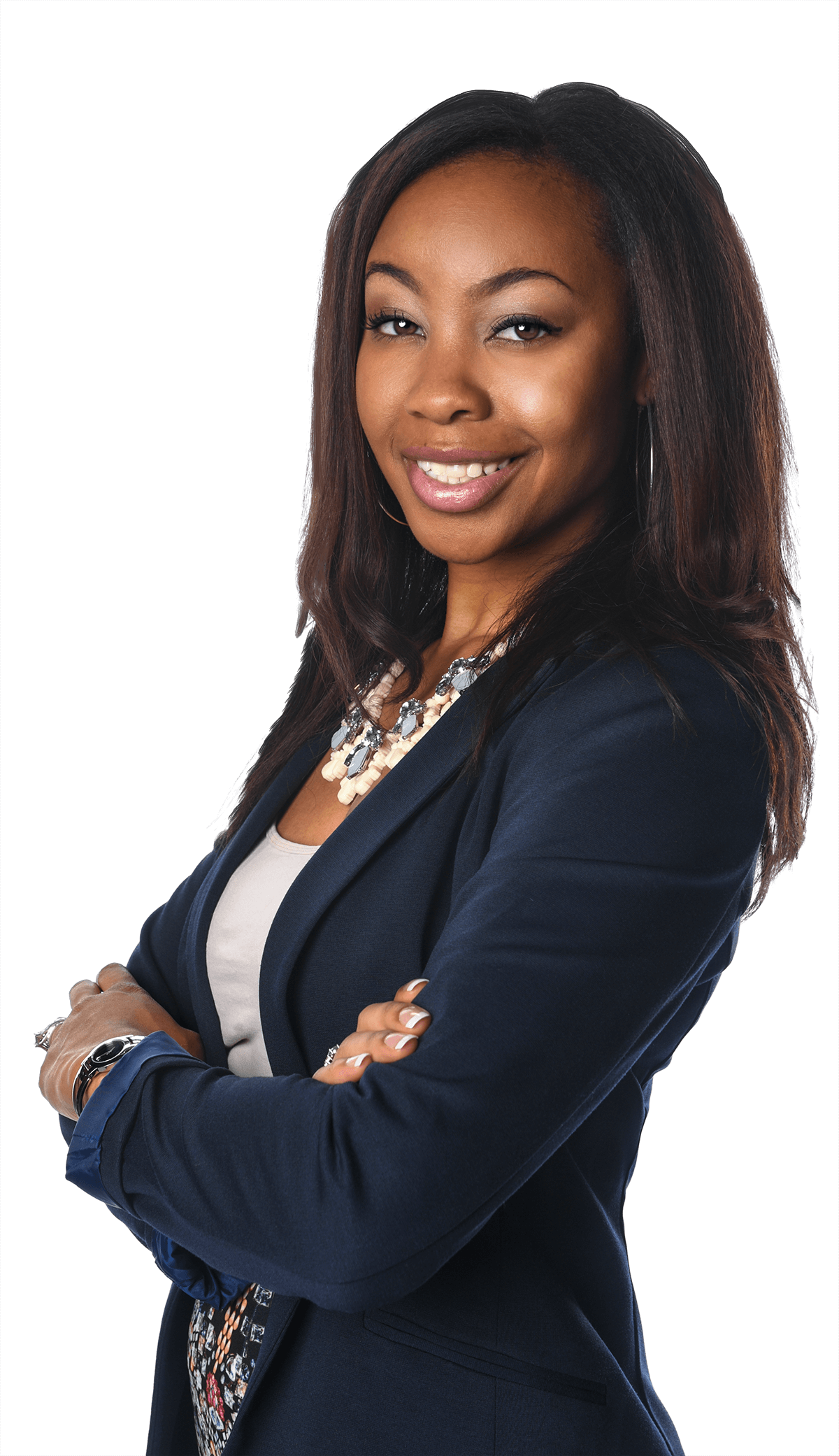 Smiling Business Woman PNG File