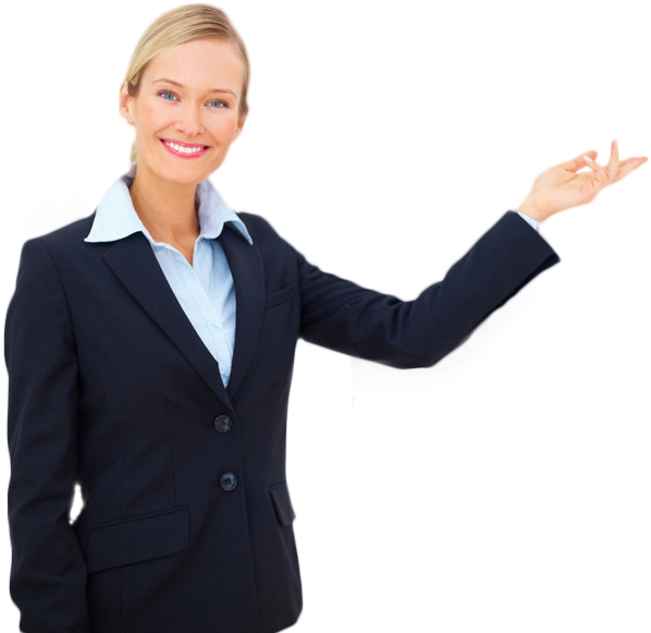 Smiling Business Woman PNG Photos