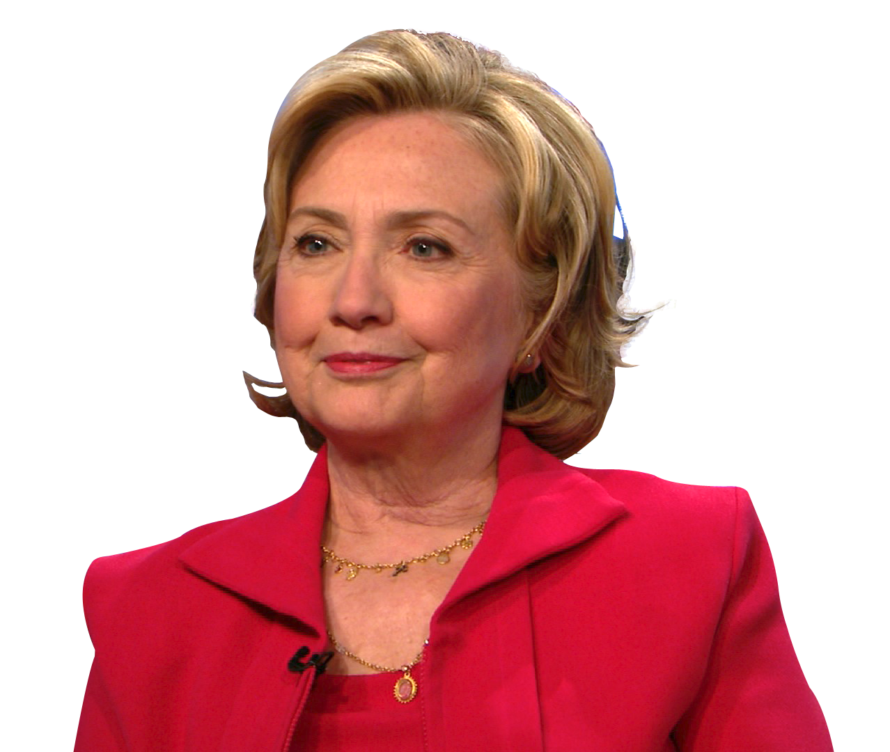 Smiling Hillary Clinton PNG Clipart