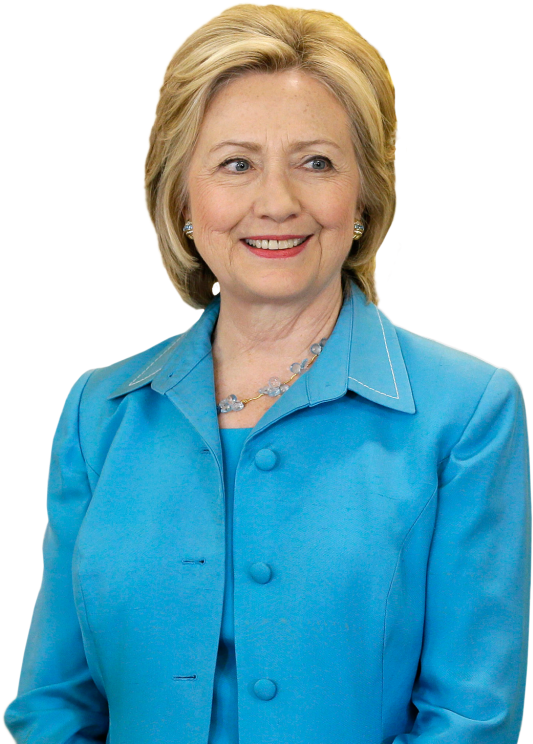 Sorrindo Hillary Clinton PNG Fotos