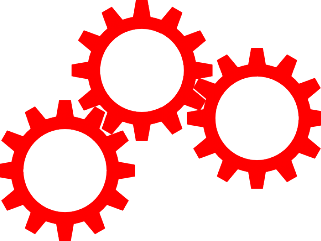 Steampunk Colorful Gears Transparent PNG
