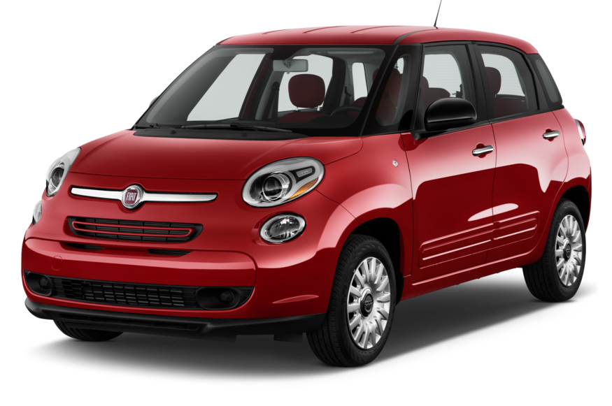 Superfast Red Fiat PNG File