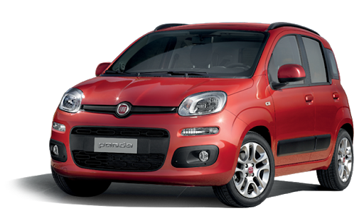 Superfast Red Fiat Transparent PNG