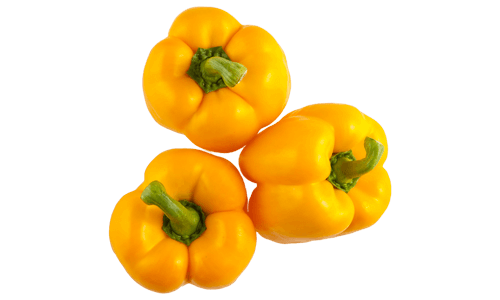 Sweet Bell Pepper Yellow Transparent PNG