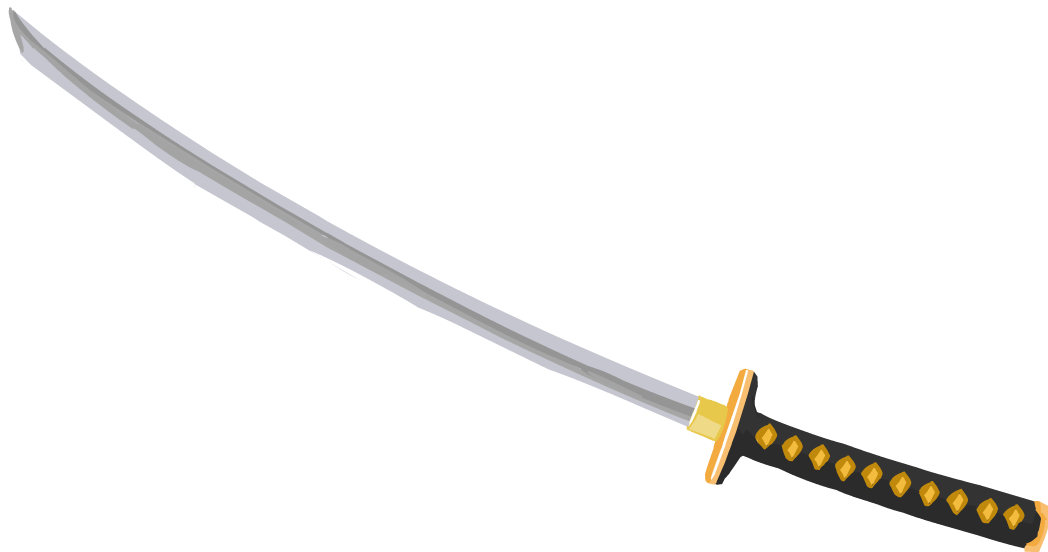 Épée Ninja katana PNG Image