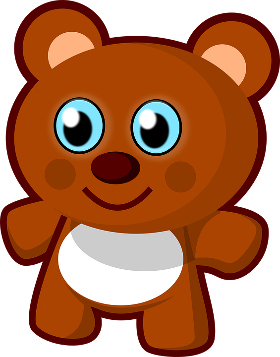 Teddy Bear Vektör Şeffaf PNG