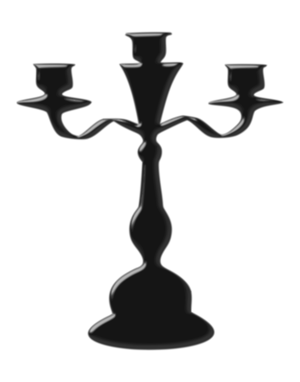 Tripod Candlestick PNG Transparent Image