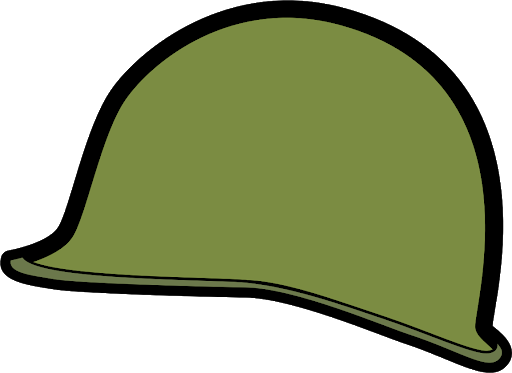 Vektör ordu şapka şeffaf PNG