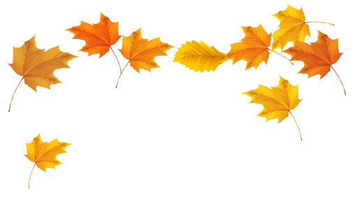 Vektor-Herbstblatt fallender PNG-Hintergrund-Bild