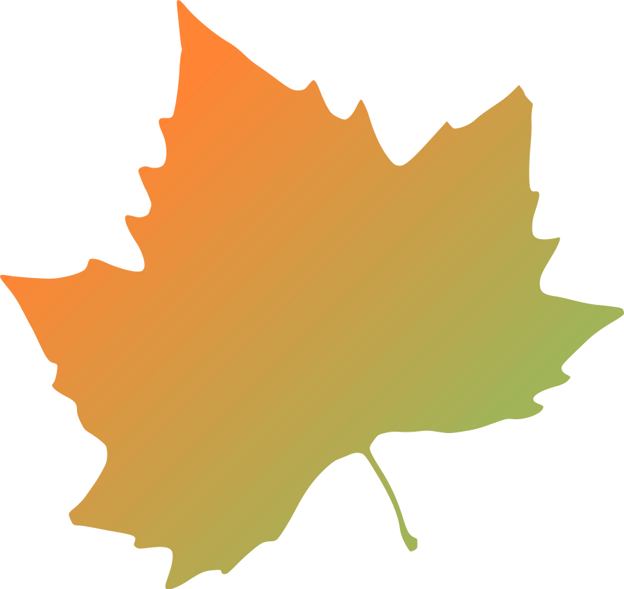 Vector Autumn Leaf Transparent Background