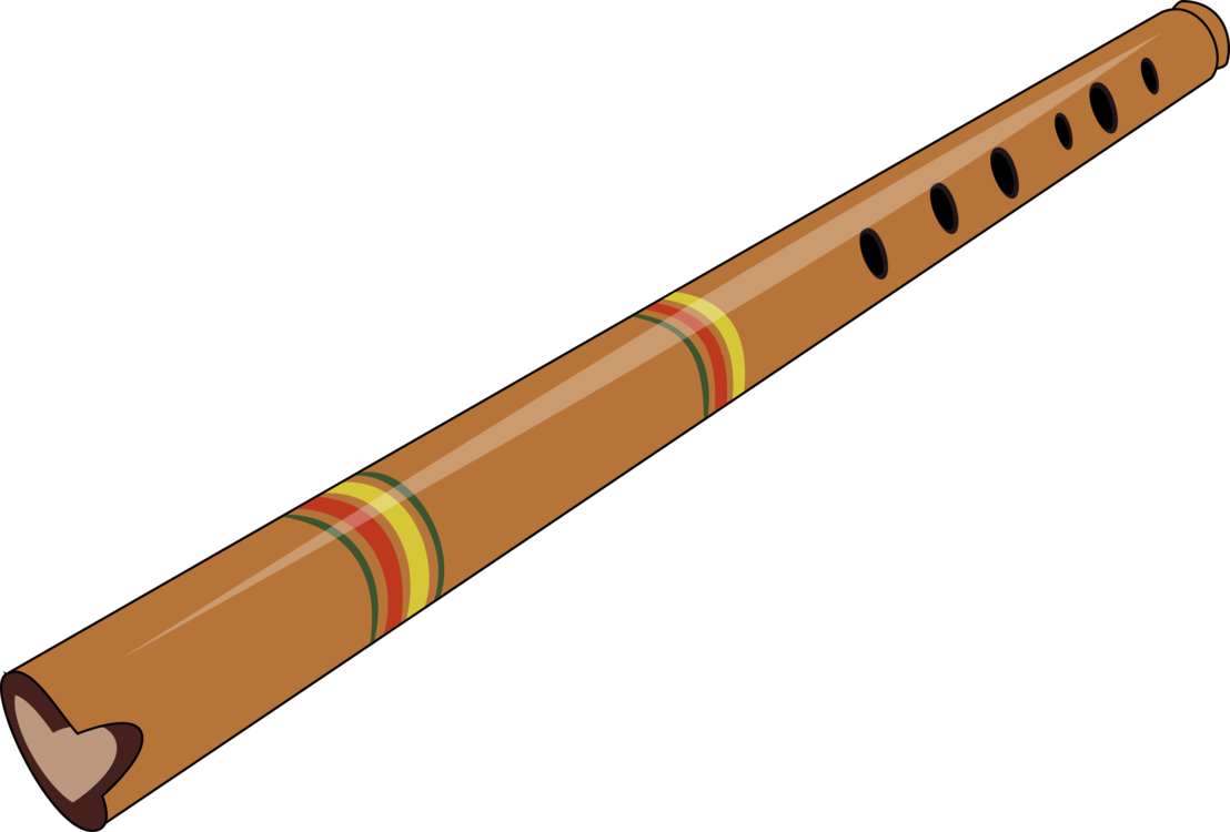Vektor bambu flute Transparan PNG