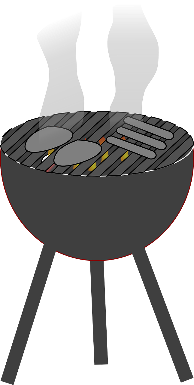 Vector Barbecue Grill PNG Image | PNG Mart