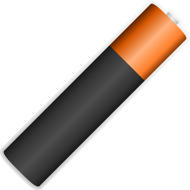Vector bateria transparente PNG