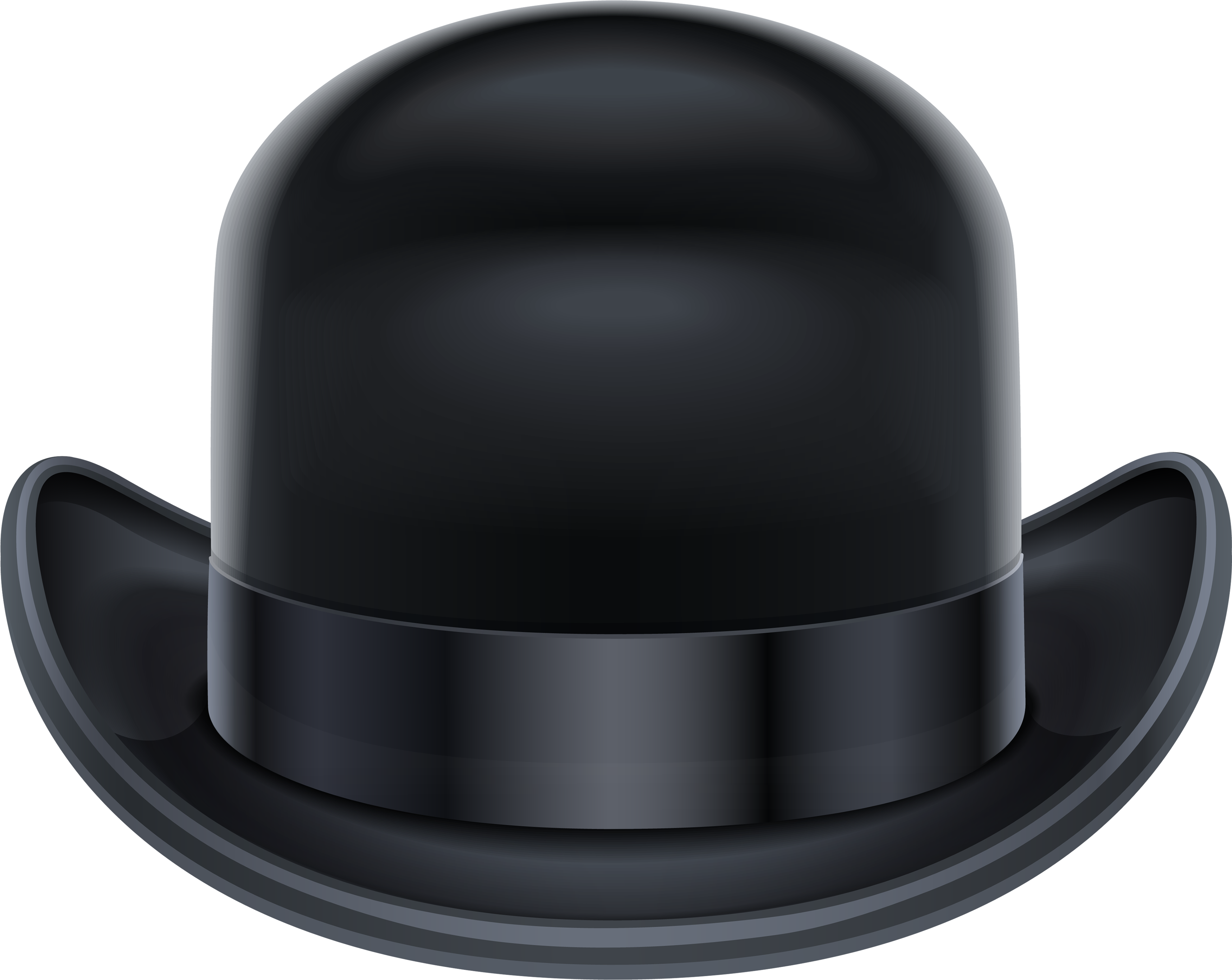 Vector Imagen de PNG de sombrero negro