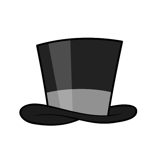 Vector Sombrero negro PNG transparente