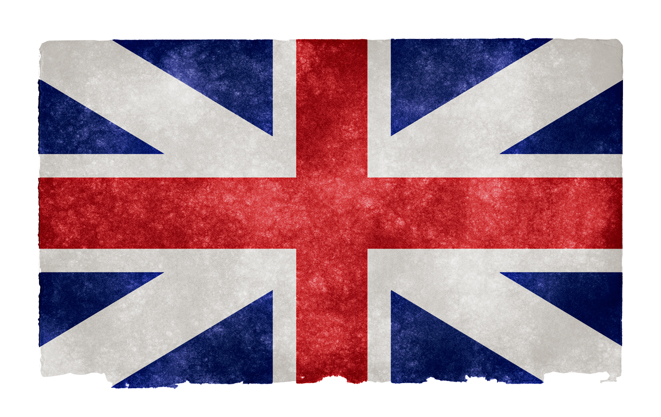 Vector British Union Grunge Flag PNG File