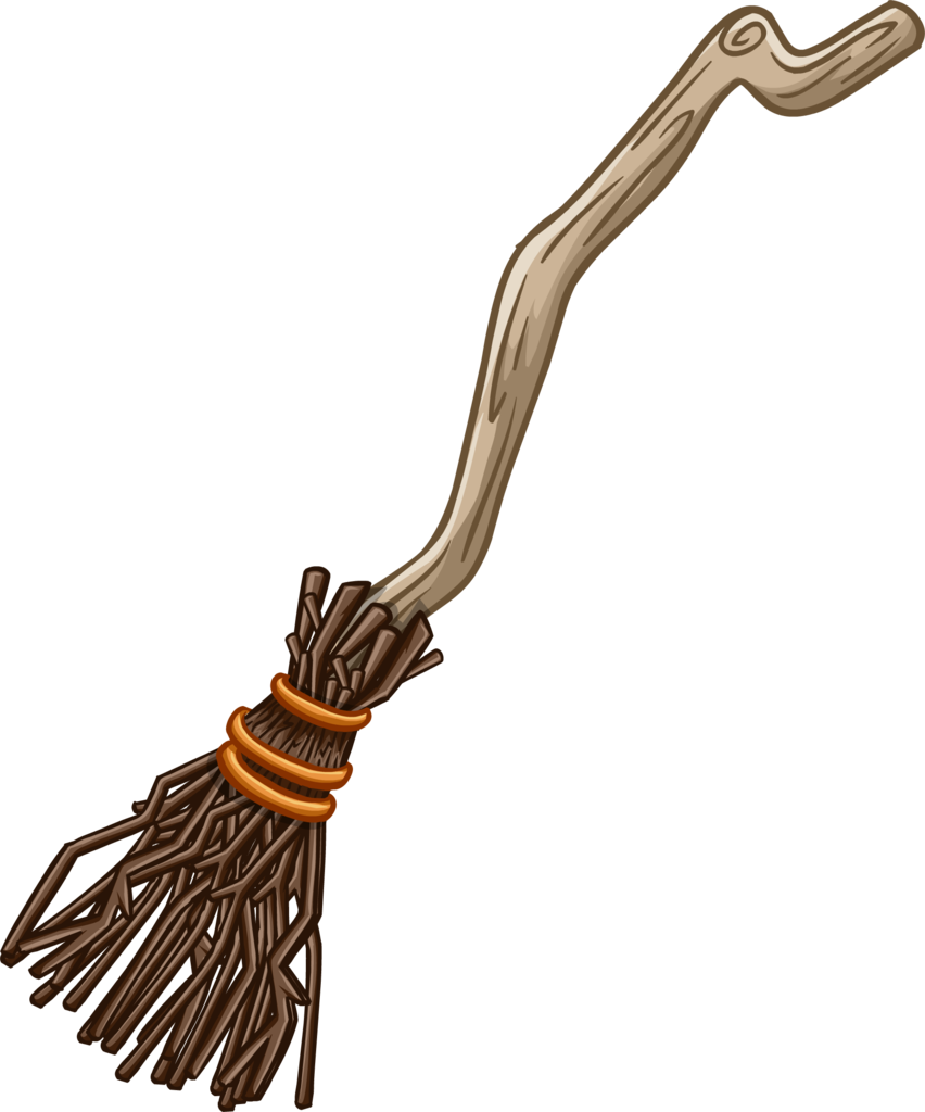 Vector broomstick PNG File