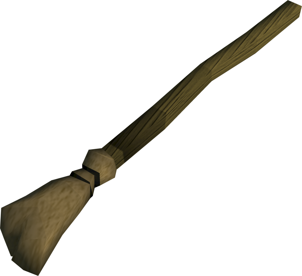 Gambar PNG vektor broomstick