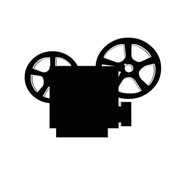 Vector Cinema Projector PNG File