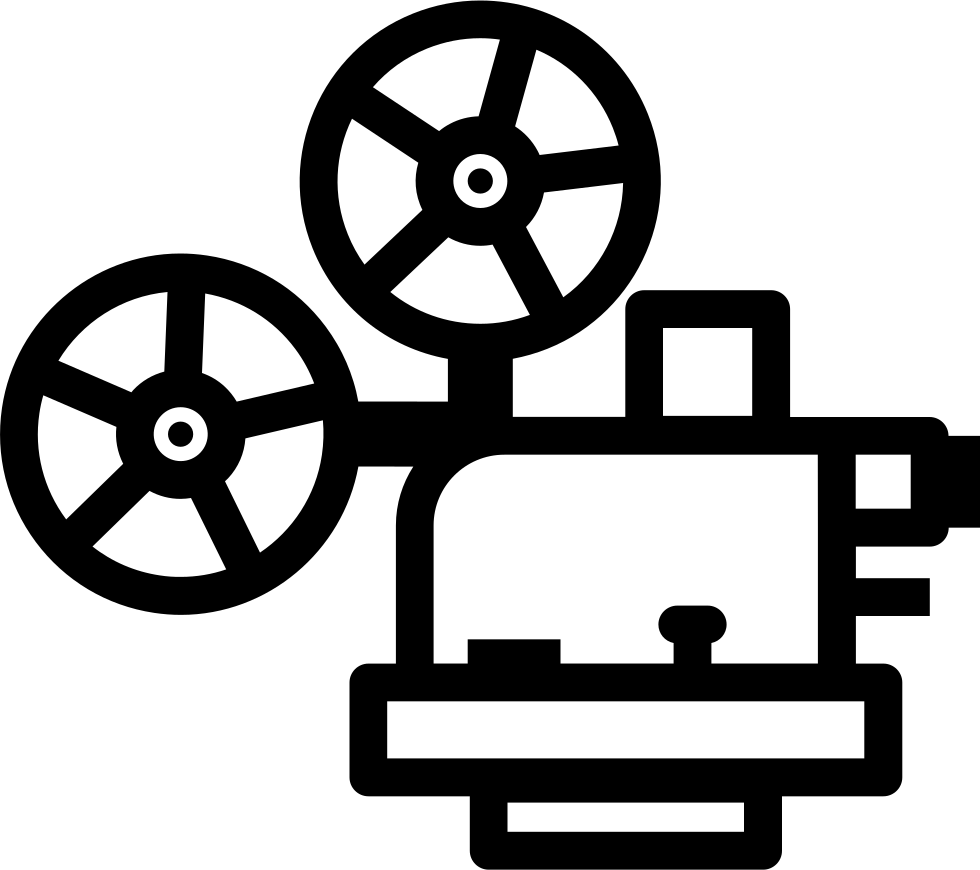 Vector Cinema Projector PNG Image