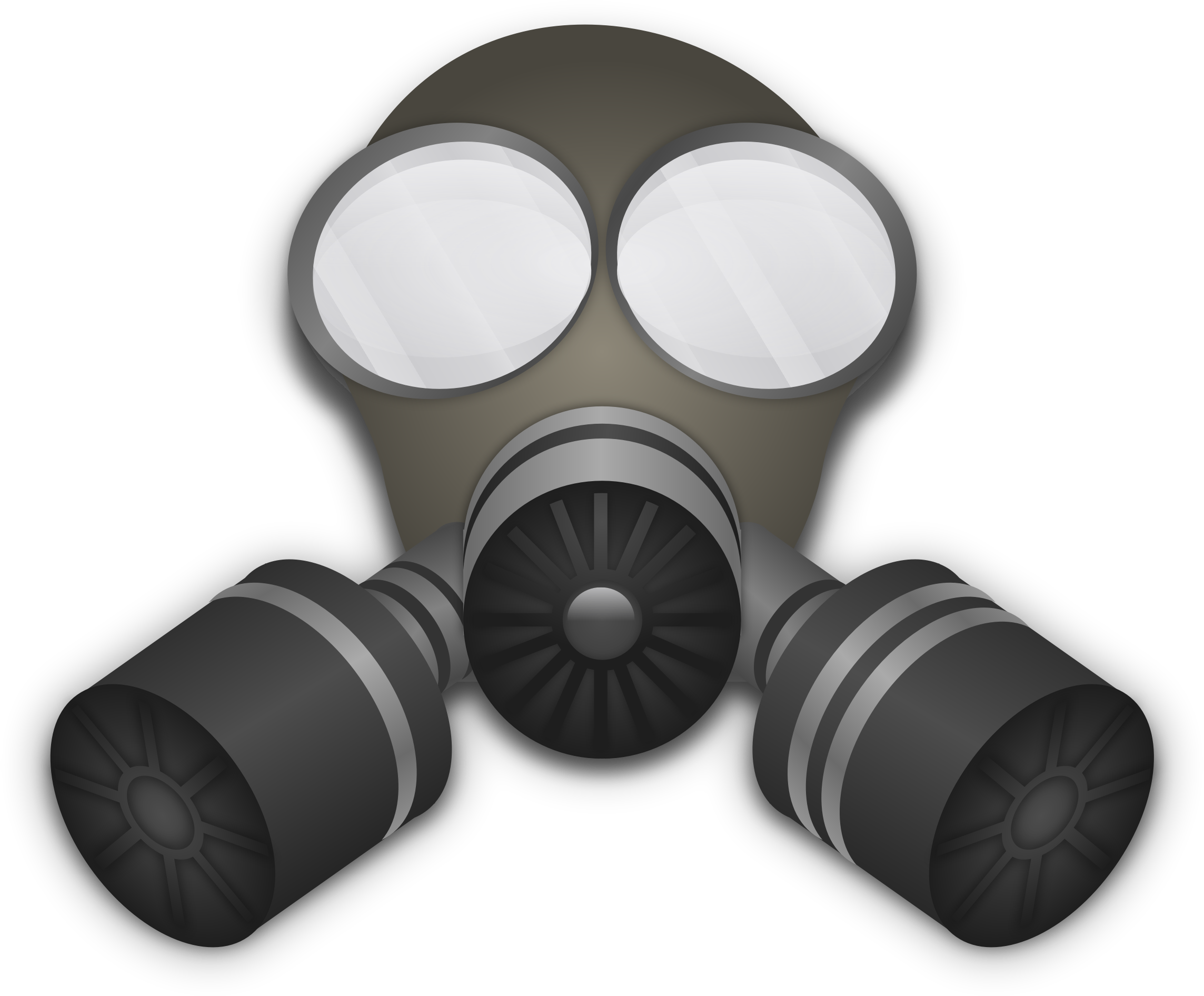 Vector cool gas mask Transparent PNG