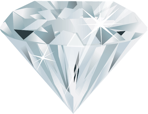 Vector Diamond Gemstone PNG