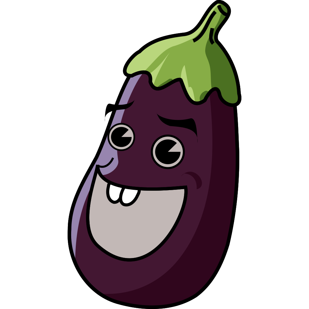 Vector Eggplant PNG Free Download