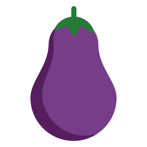 Vector Eggplant PNG Transparent