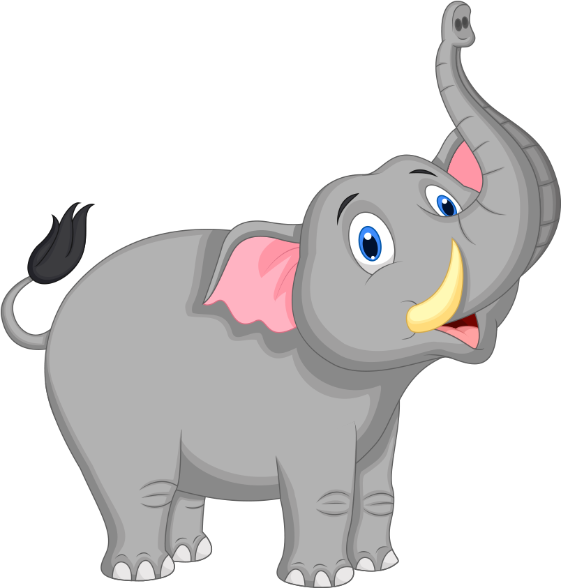 Vector Elephant PNG Clipart