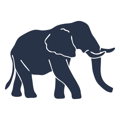 Vector Elephant Transparent Background