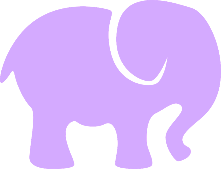 Vector Elephant Transparent Images PNG