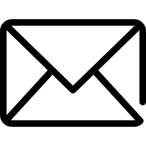 Vektör e-posta simgesi şeffaf PNG