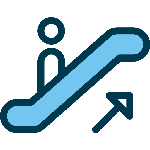 Vector Escalator PNG Picture