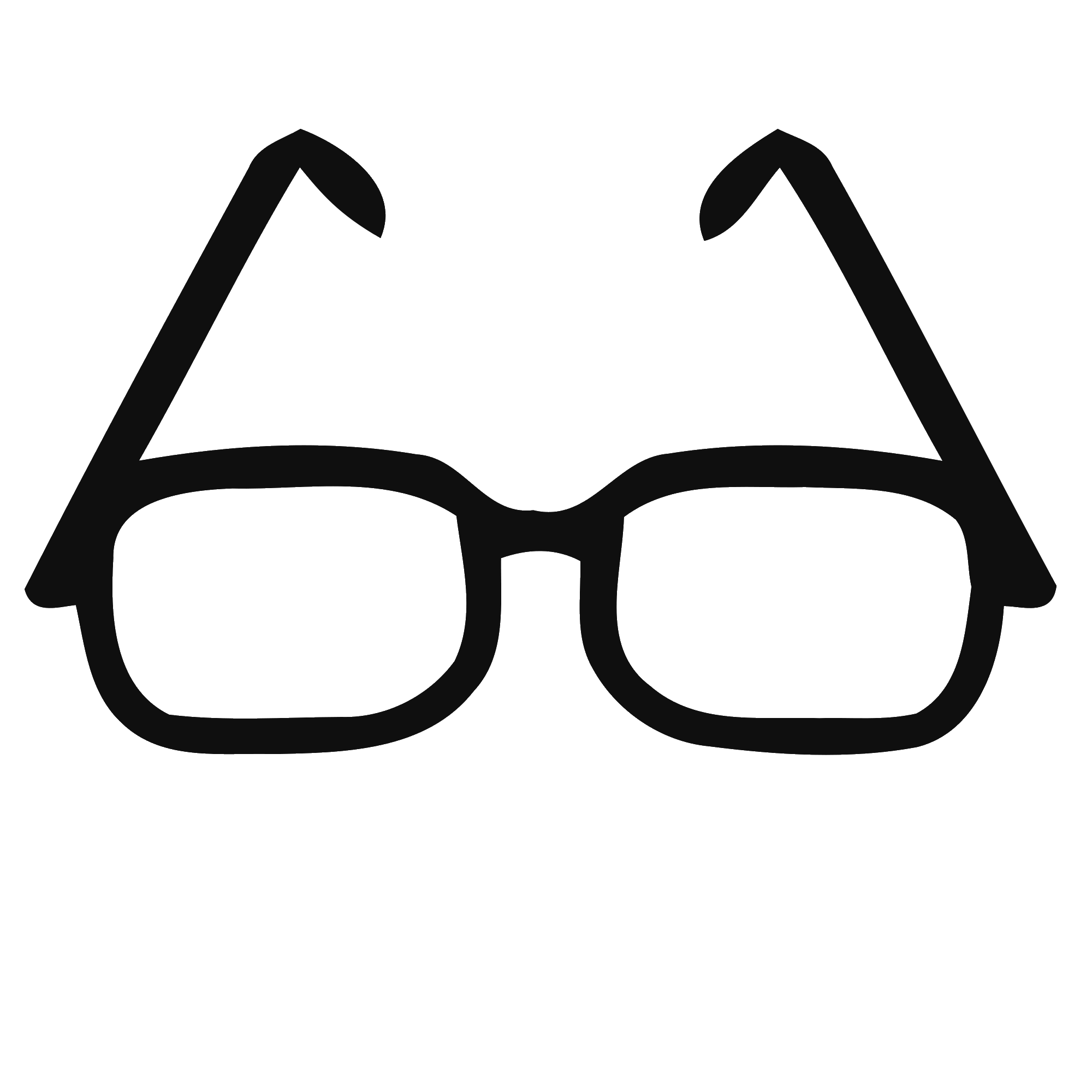 Vector Eyeglass PNG Transparent Image