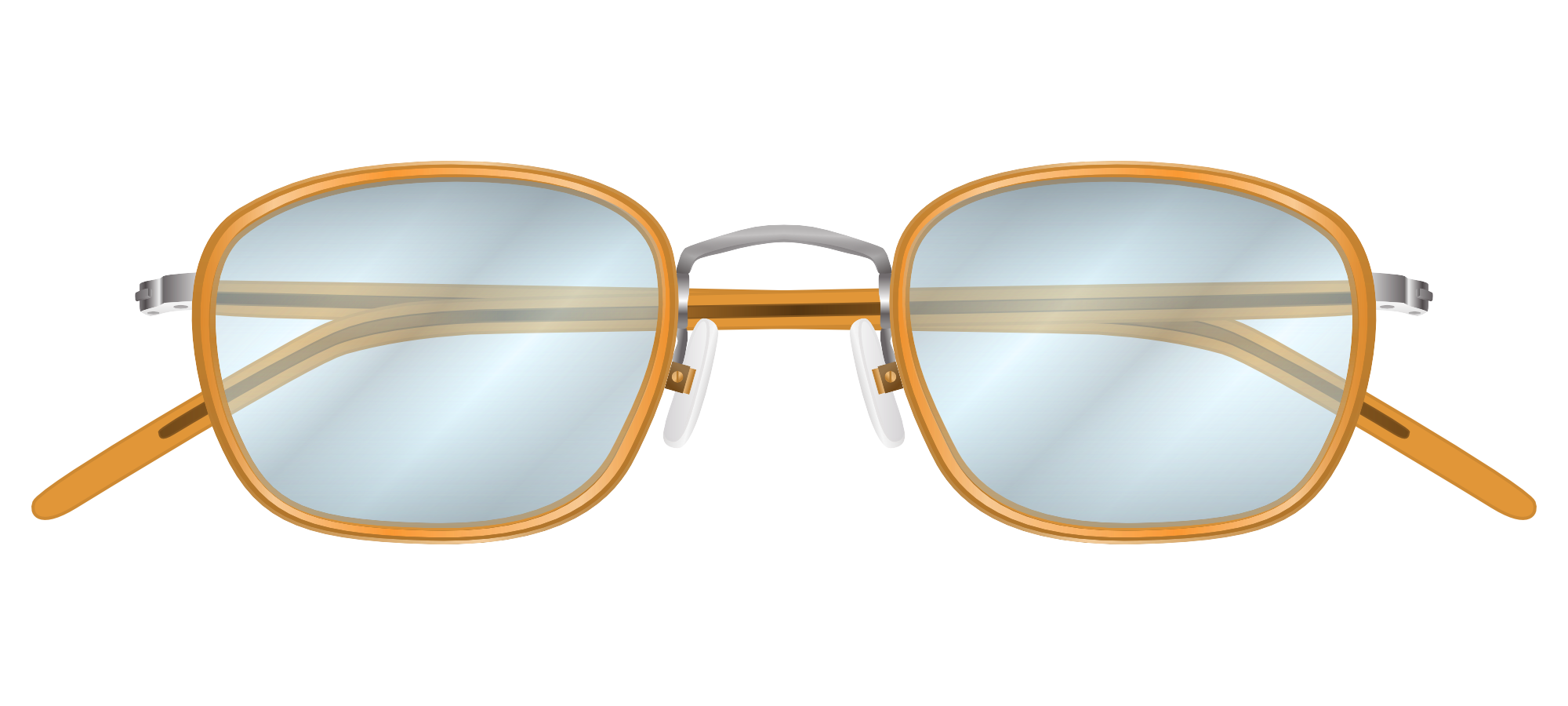 Vector Eyeglass PNG Transparent