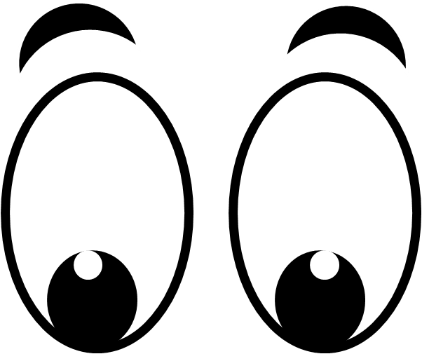 Vector Eyes PNG Image