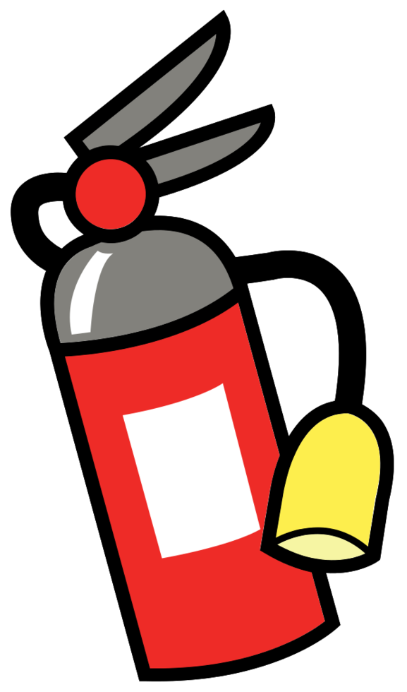 Vector Fire Extinguisher PNG Pic