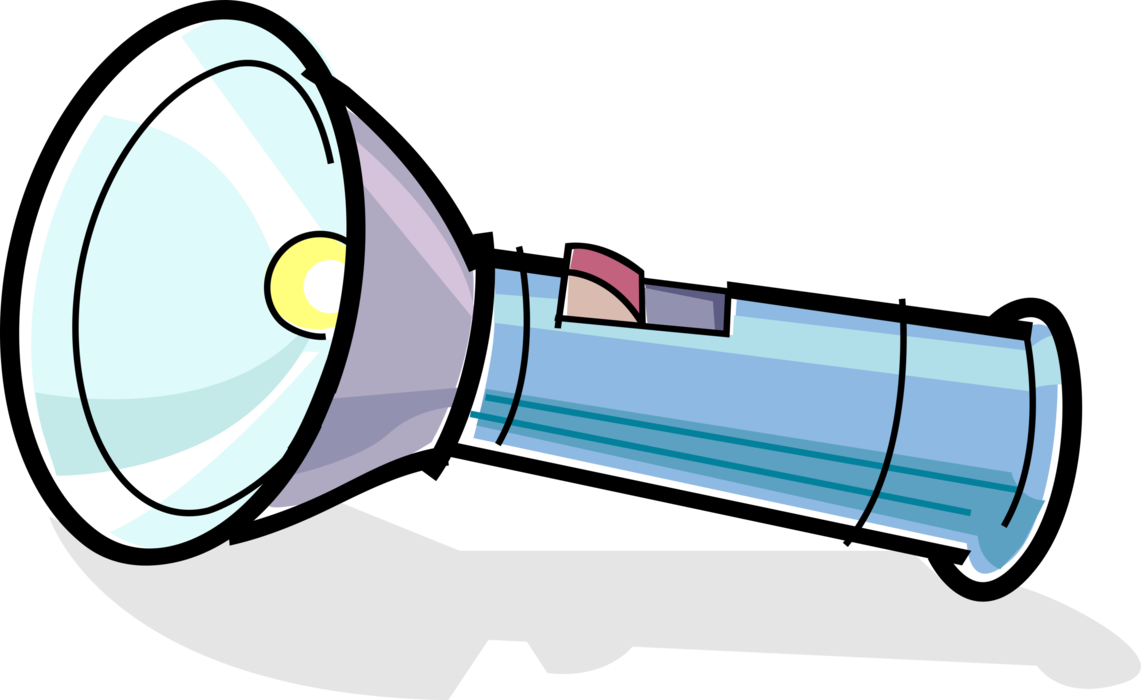 Vector FlashLight Torch PNG File