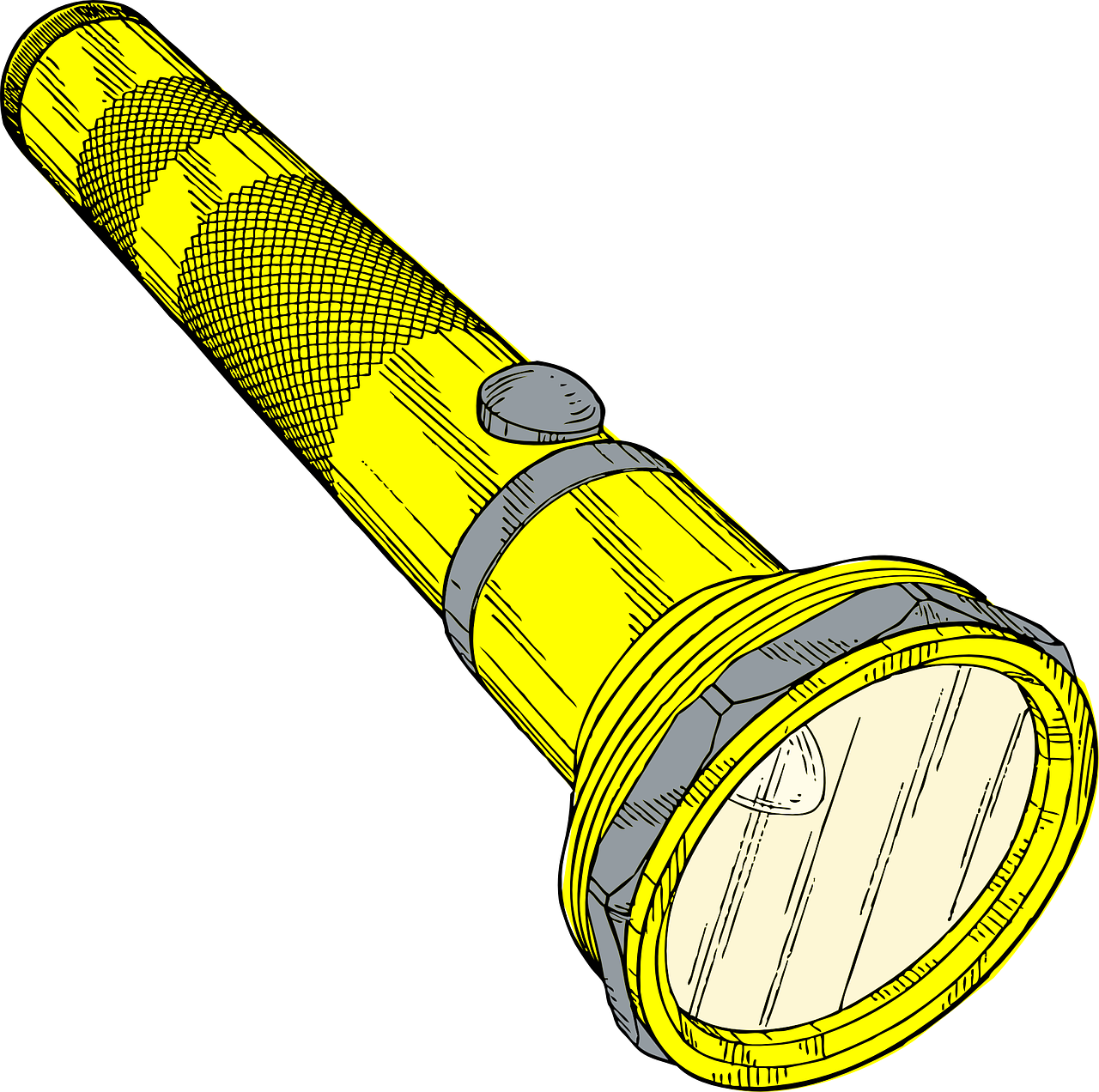 Torche de lampe de poche Vecteur Transparent PNG