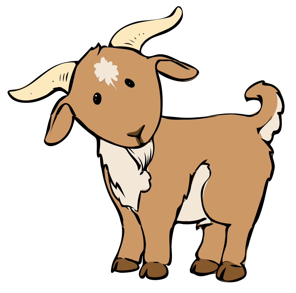 Vector Goat Billy PNG