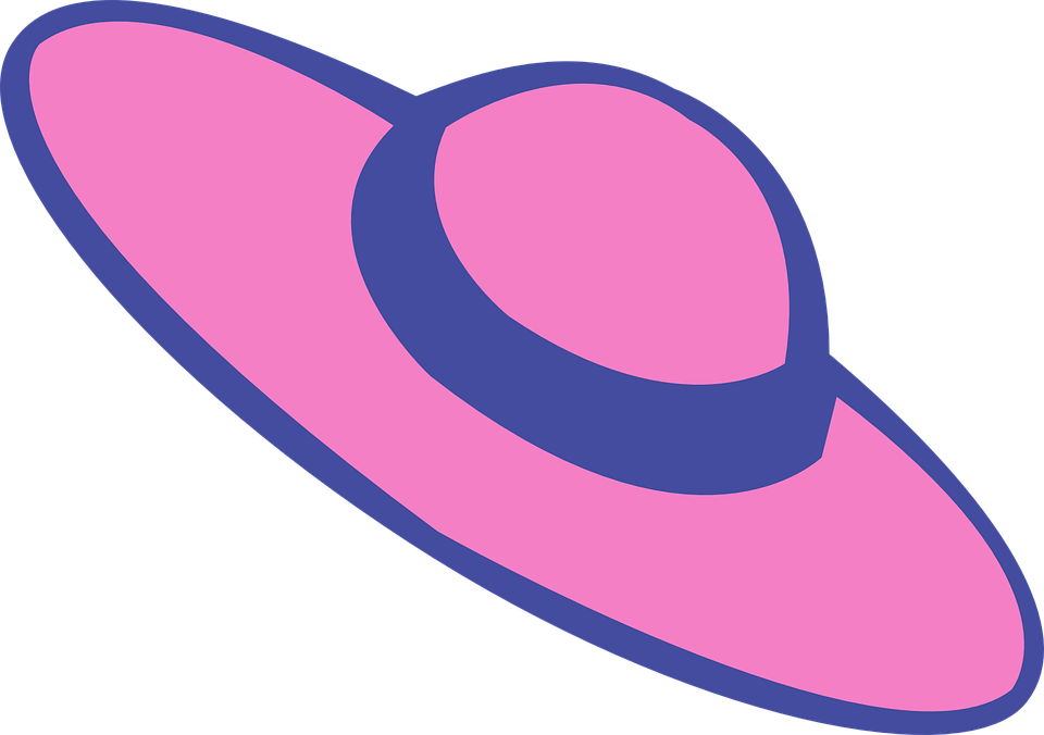 Vector Pink Hat PNG Clipart