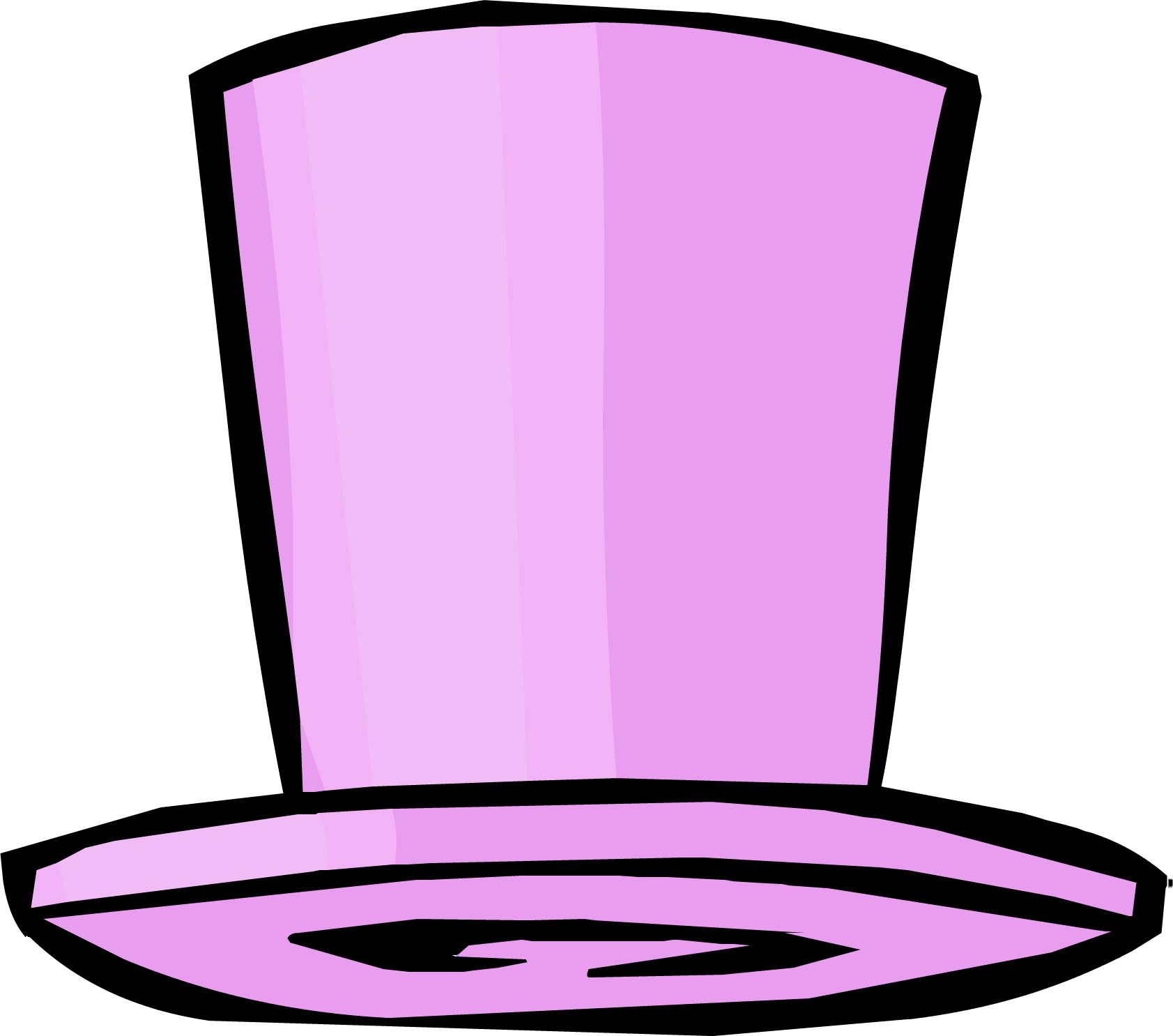 Vector rosa sombrero PNG imagen transparente