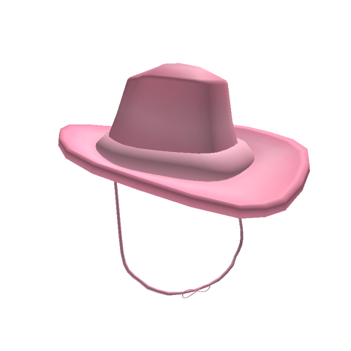 Chapéu rosa vector transparente PNG
