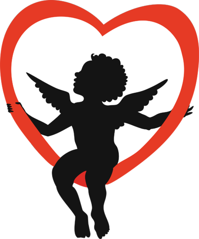 Vector valentines day cupid PNG Photos