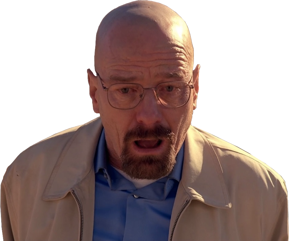 Walter White PNG Background Image