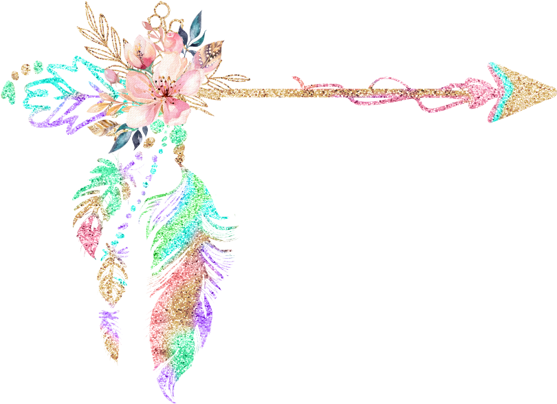 Watercolor Feather Transparent PNG