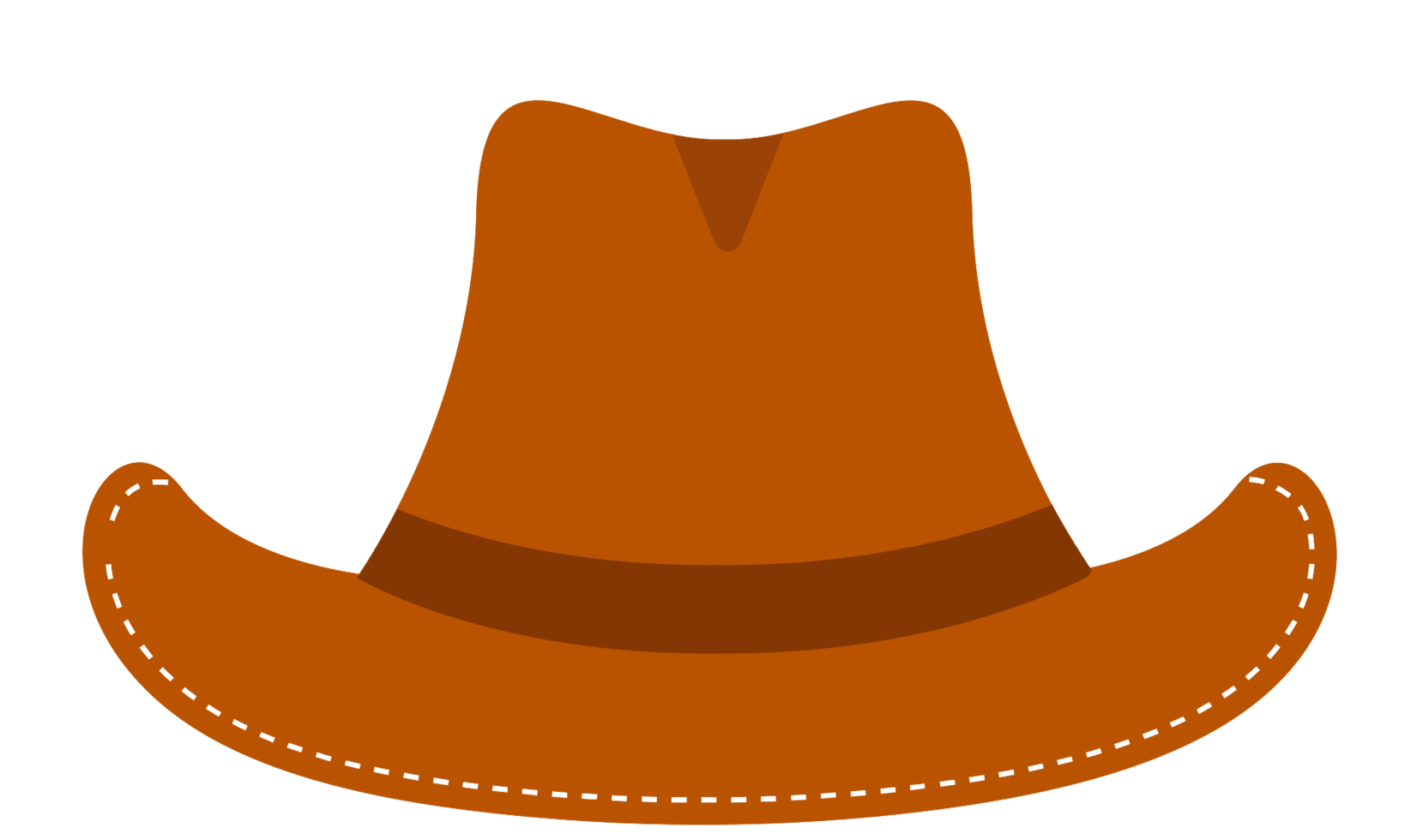 Western Cowboy Hat PNG-afbeelding
